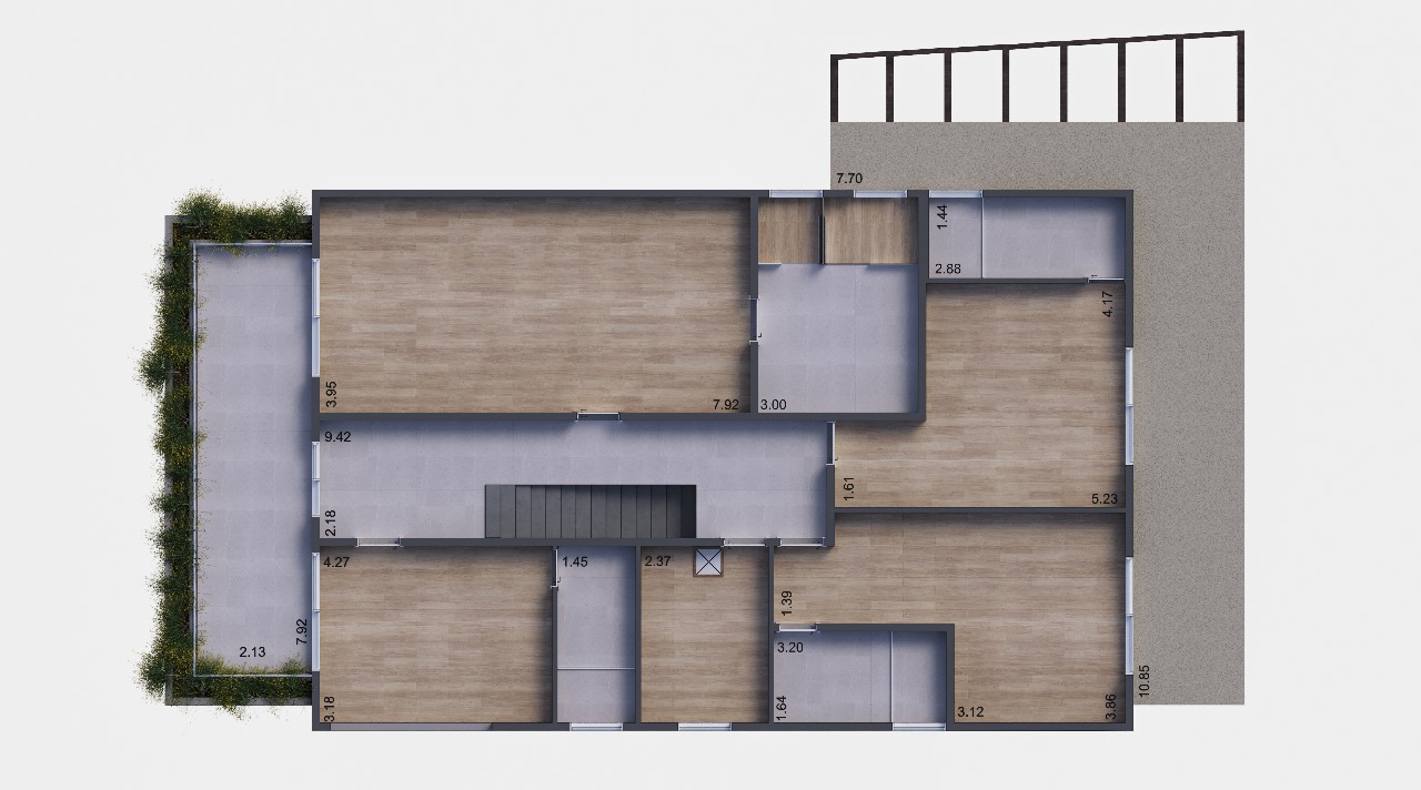 Planta da Casa 6 — piso térreo